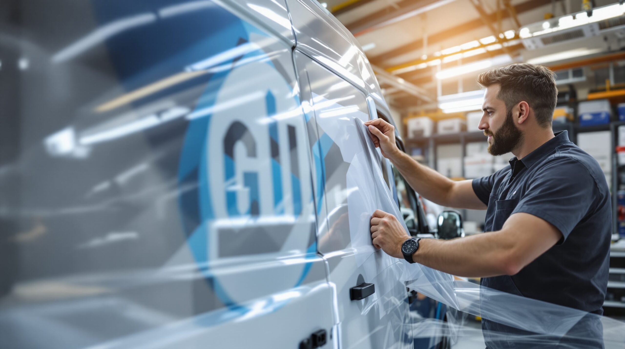 réalisation de marquage véhicule