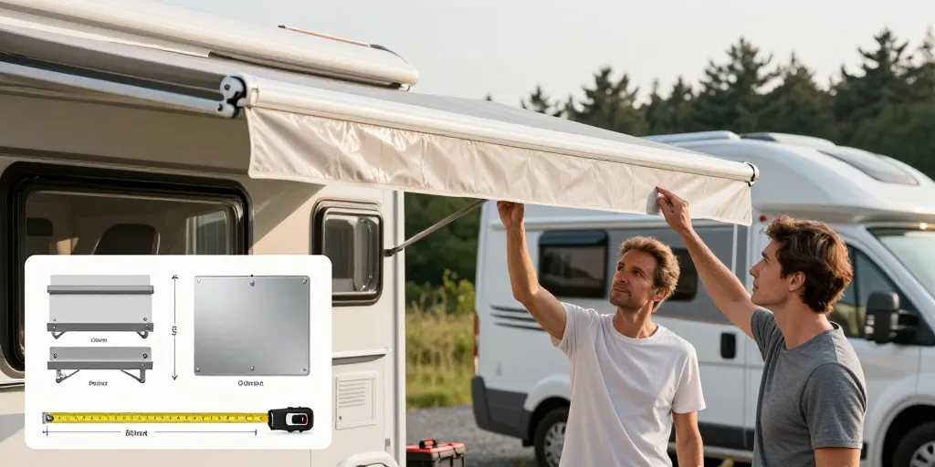 store banne pour camping car