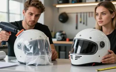 Kit covering casque moto : le DIY ou la pose pro, comment choisir ?